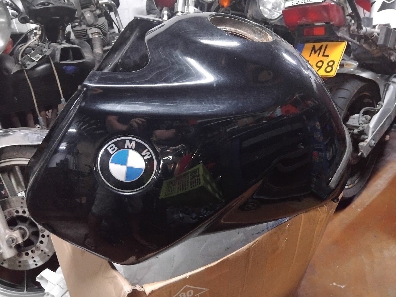 Stalen BMW R1150GS tank r1100gs r1150 r1100 benzinetank, Motoren, Gebruikt, Info@bmw.de, Ophalen of Verzenden, BMW Motorrad