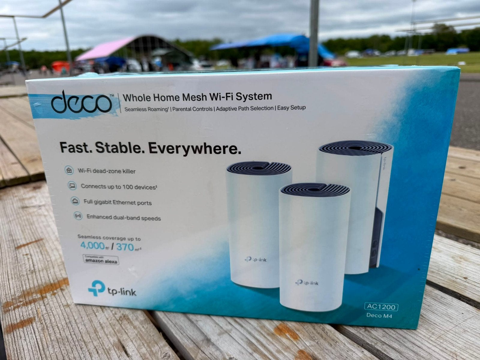 TP-Link Deco M4 AC1200 Mesh Wi-Fi Systeem (3-pack), Ophalen of Verzenden, Nieuw, TP-Link