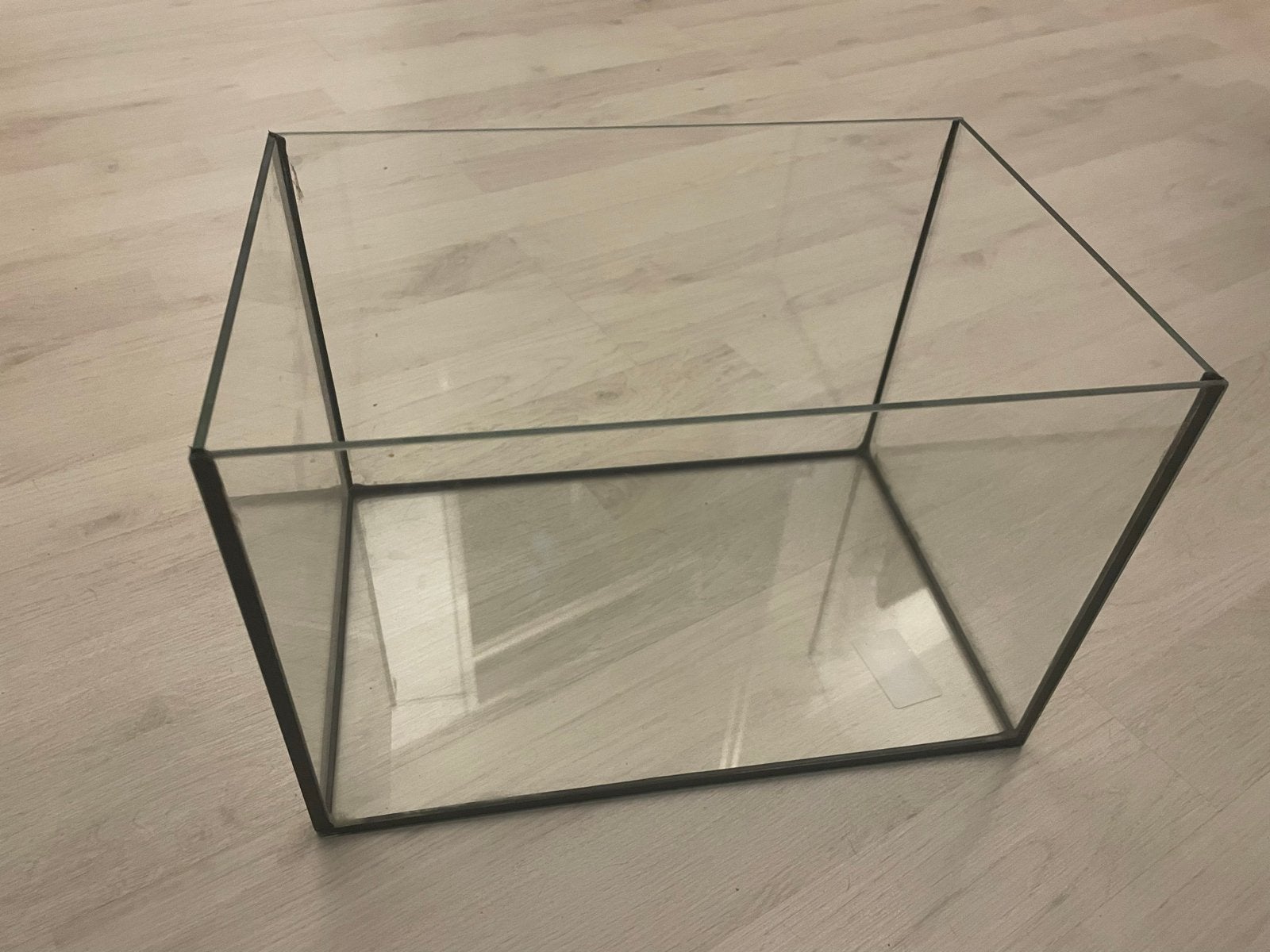 Vis aquarium volglas h20xb20xl30, Dieren en Toebehoren, Vissen | Aquaria en Toebehoren, Ophalen, Leeg aquarium