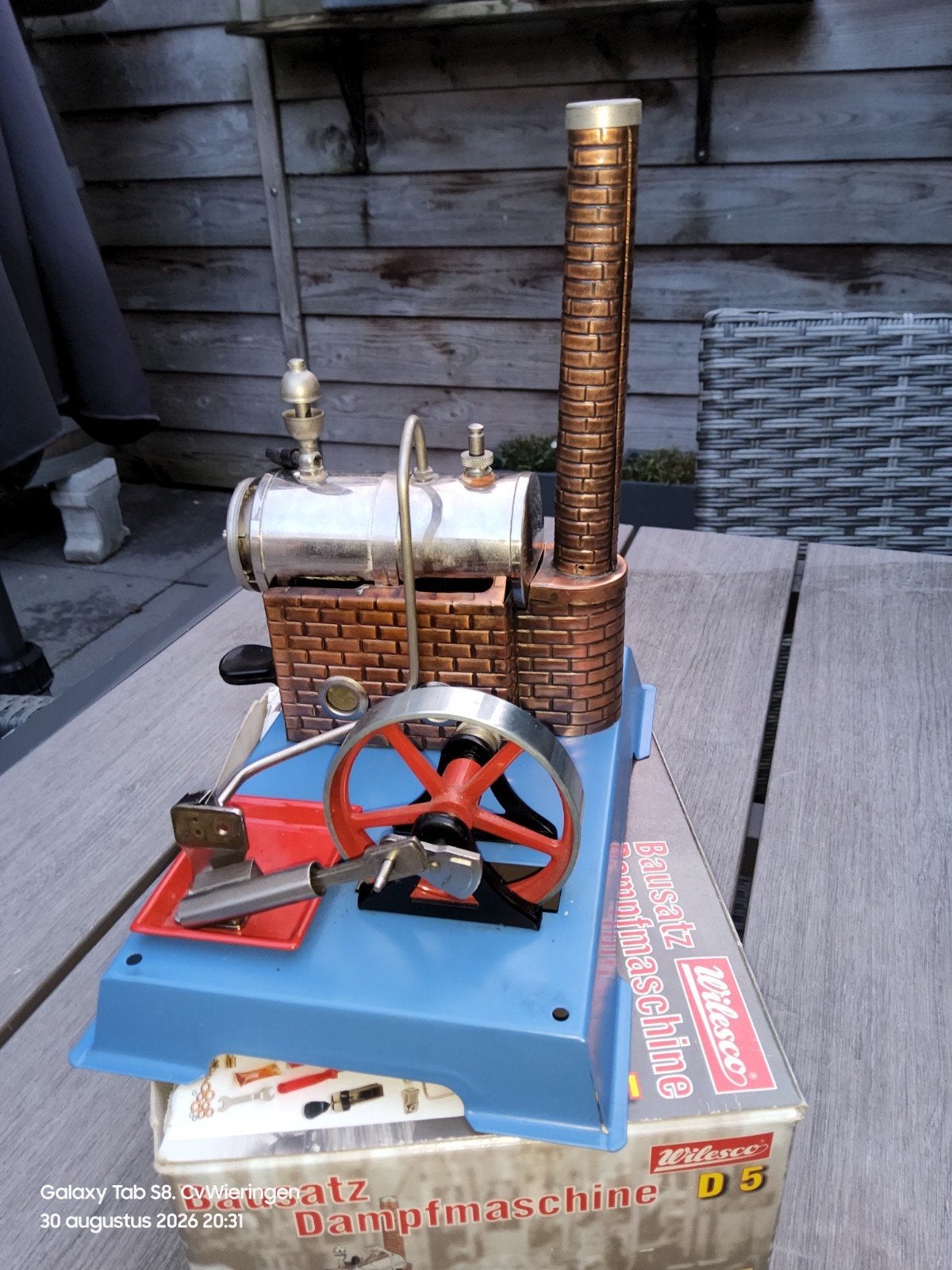 wilesco D5 Zeflbouw., Hobby en Vrije tijd, Modelbouw | Overige, Ophalen of Verzenden, Zo goed als nieuw, Groter dan 1:32
