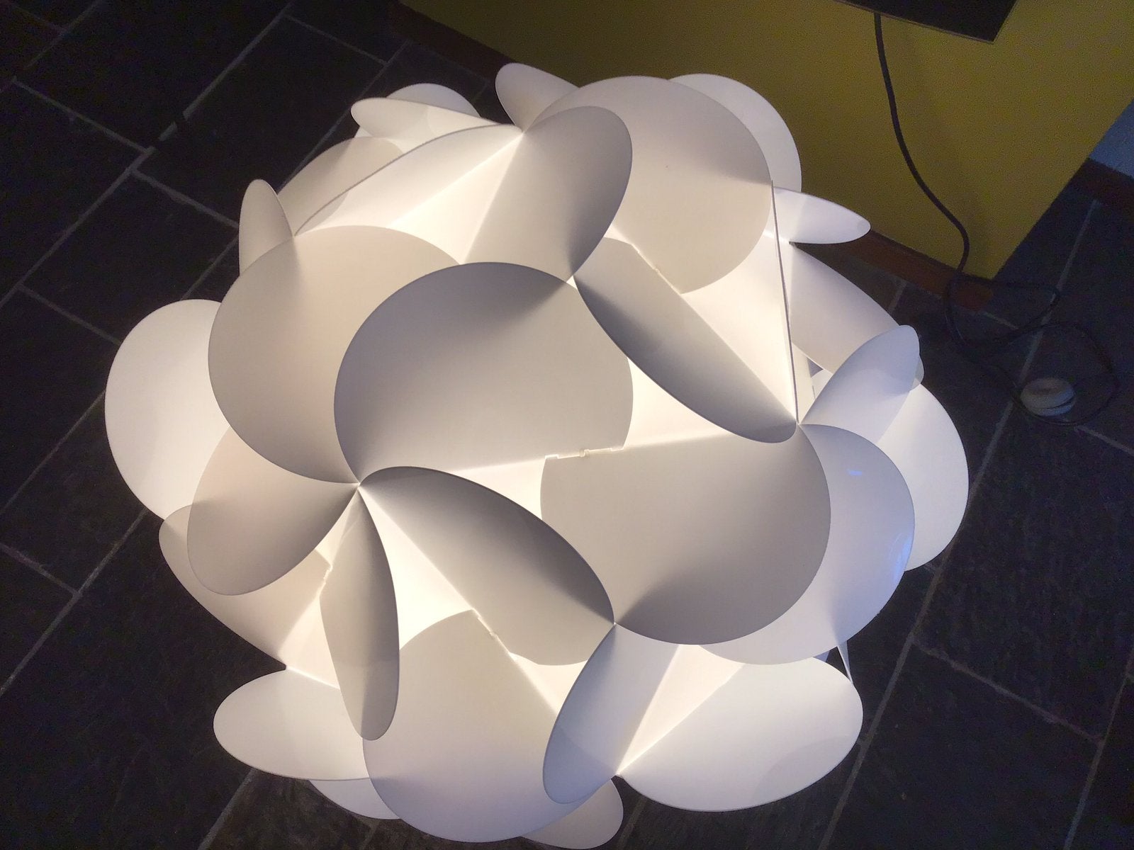 IKEA Tripod klaver vloerlamp, Huis en Inrichting, Ophalen, Zo goed als nieuw, Kunststof, Minder dan 100 cm