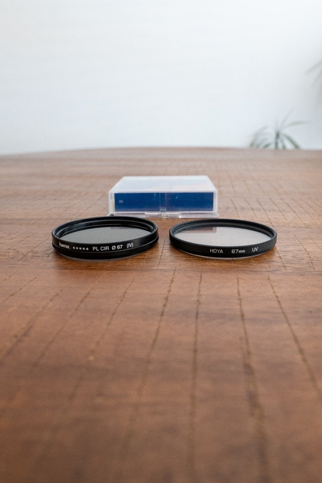 Hama PL-CIR 67mm + Hoya 67mm UV-filter, Audio, Tv en Foto, Fotografie | Filters, Polarisatiefilter, 60 tot 70 mm, Ophalen of Verzenden