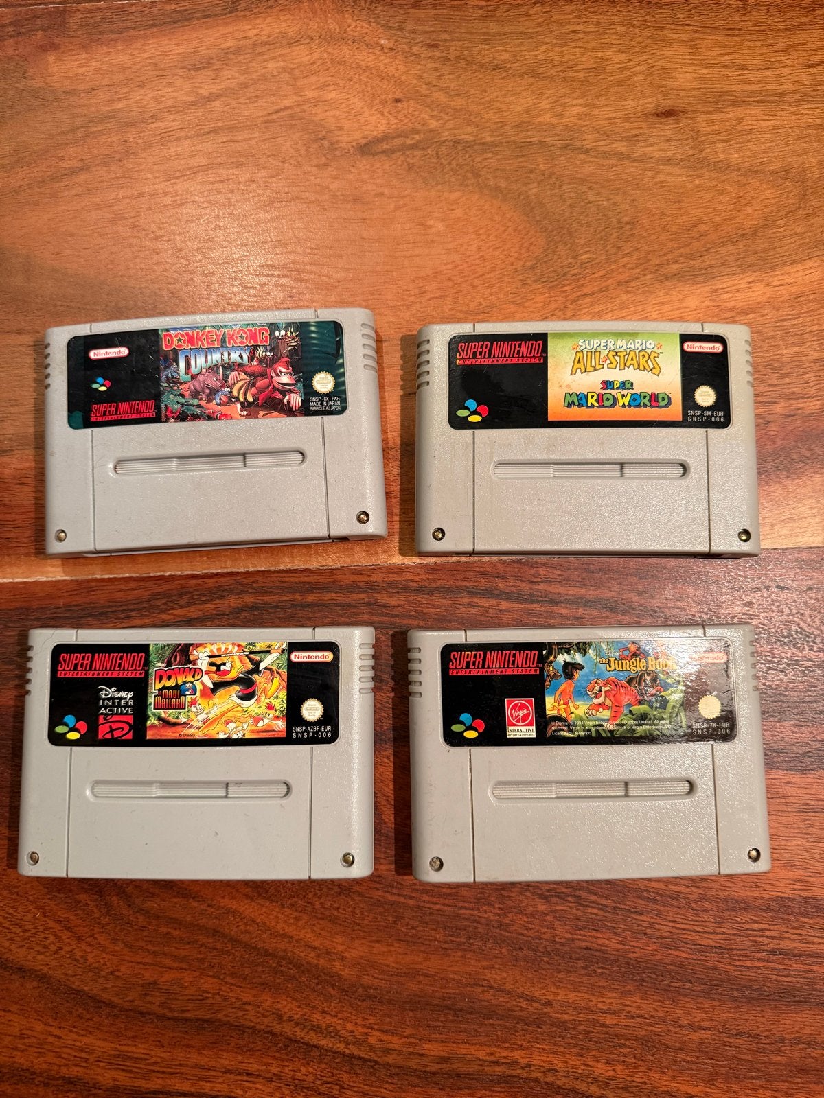 SNES Nintendo Spellen: Donkey Kong, Super Mario All-Stars.., Ophalen, Gebruikt, 1 speler, Platform