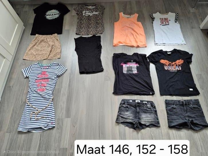 Pakket meisjes kleding maat 146, 152 - 158, Ophalen of Verzenden, Zo goed als nieuw, Maat 146