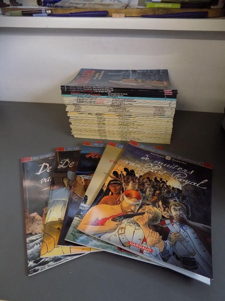 Roodbaard ~ Complete serie 1 t/m 34 + Jonge Jaren 1 t/m 5, Boeken, Stripboeken, Eén stripboek, Ophalen of Verzenden, Gelezen