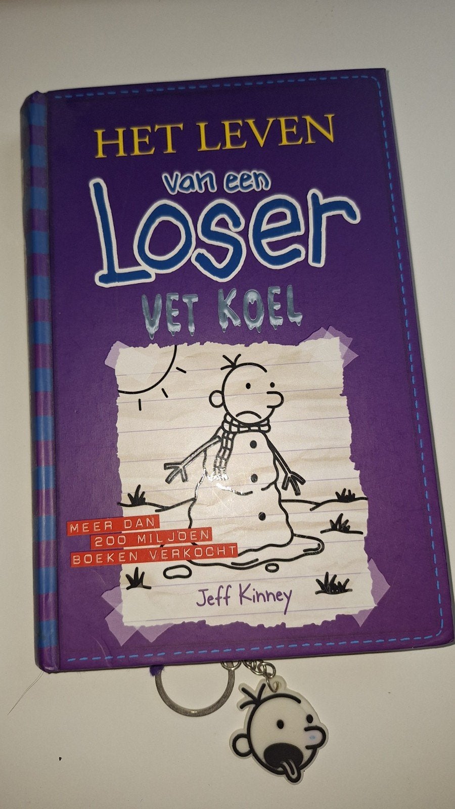 Het Leven van een Loser: Vet Koel - Jeff Kinney, Boeken, Ophalen of Verzenden, Zo goed als nieuw, Jeff Kinney, Fictie