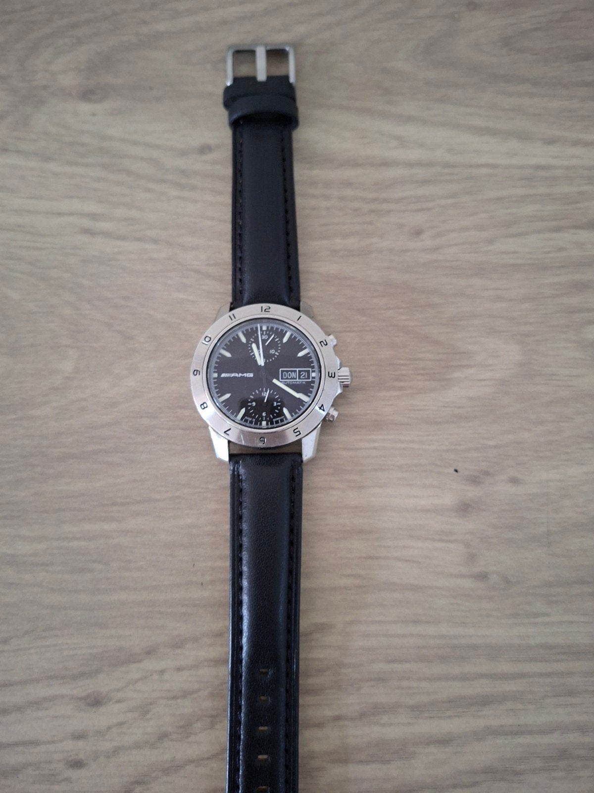 Heren horloge Sinn 303 AMG (collectorsitem), Sieraden, Tassen en Uiterlijk, Horloges | Heren, Ophalen, Zo goed als nieuw, Leer