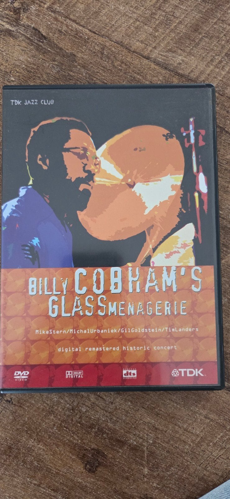 Billy Cobham's Glass Menagerie - TDK Jazz Club DVD, Engels, Alle leeftijden, Ophalen of Verzenden, Concert