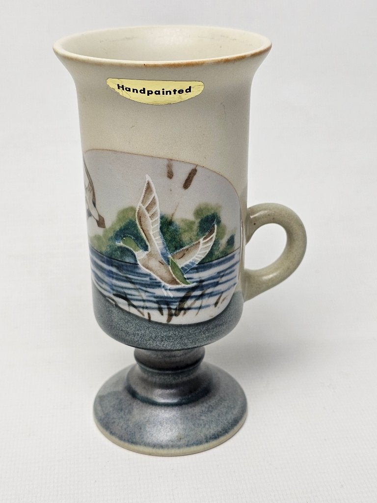 # Otagiri mok handpainted. Tandenborstel houder, Huis en Inrichting, Gebruikt, Overige stijlen, Aardewerk, Mok