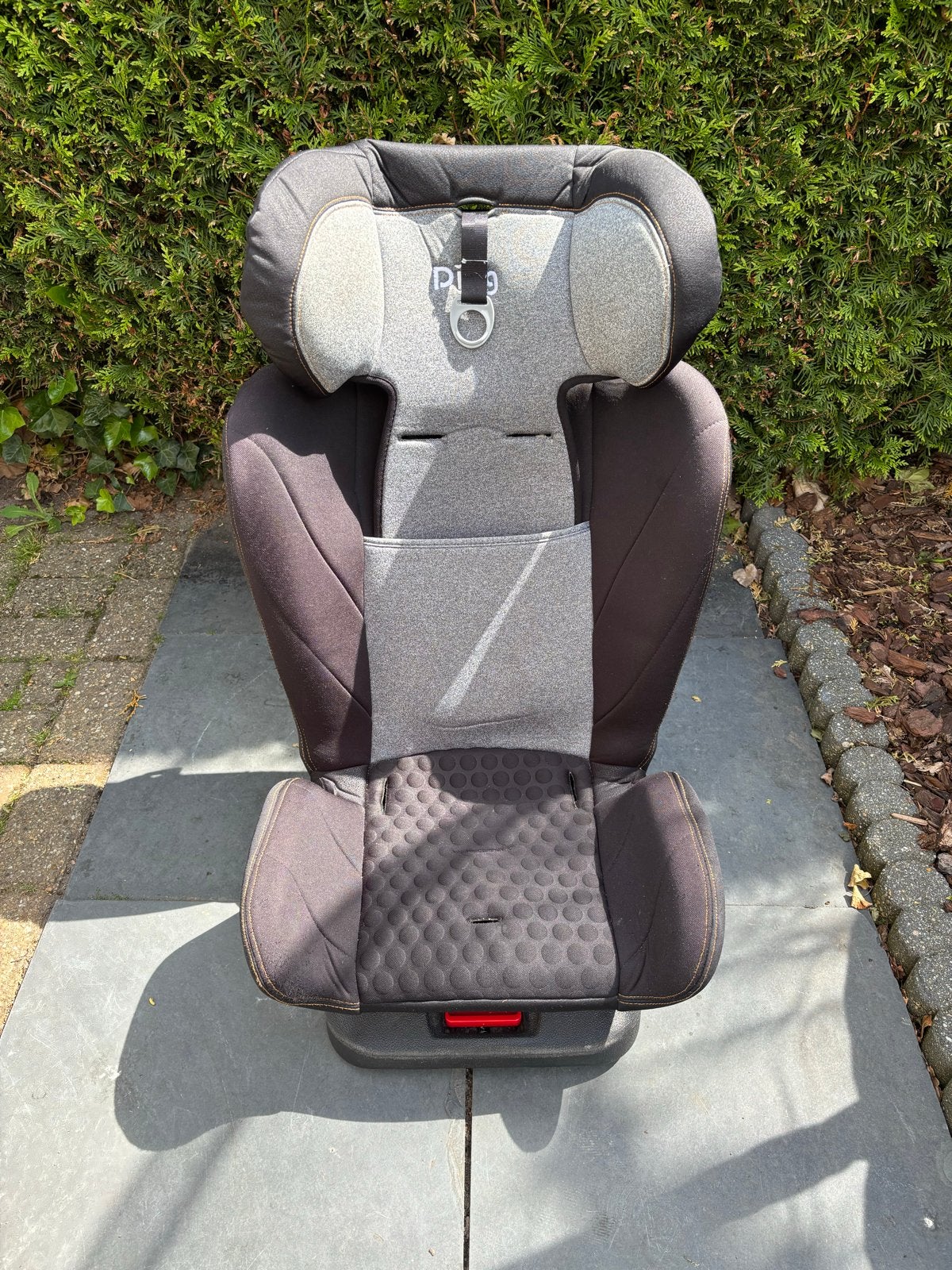 Autostoel Ding met Isofix, Autogordel of Isofix, Gebruikt, Verstelbare rugleuning, 9 t/m 36 kg