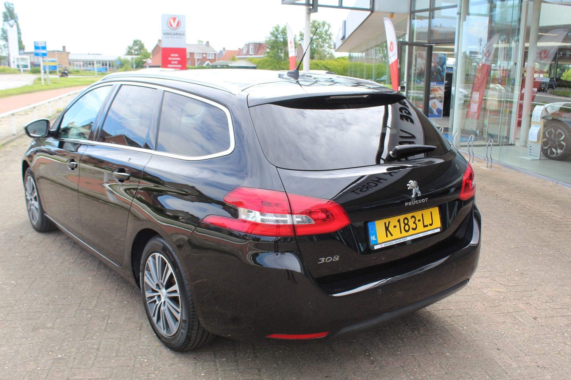 Peugeot 308 SW 1.2 Turbo 131 PK Blue Lease Allure Erg nette, Auto's, Voorwielaandrijving, Stof, Gebruikt, 1199 cc