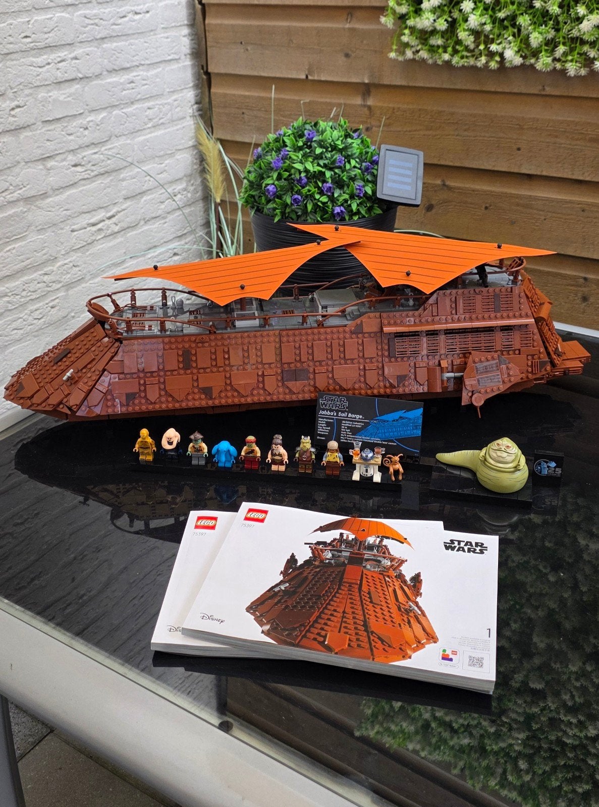 Jabba's Sail Barge Lego 75397, Ophalen of Verzenden, Zo goed als nieuw, Complete set, Lego