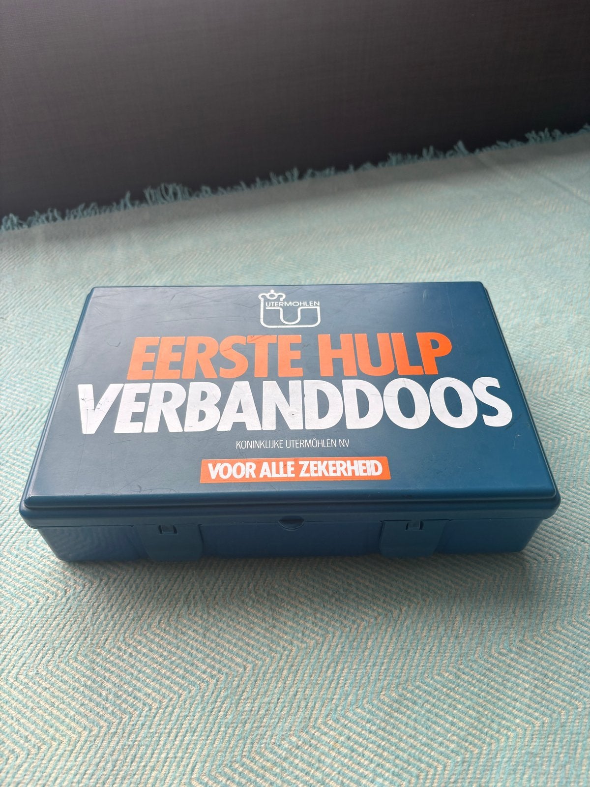 Vintage Utermöhlen Eerste Hulp Verbanddoos, Ophalen of Verzenden, Gebruikt, Overige