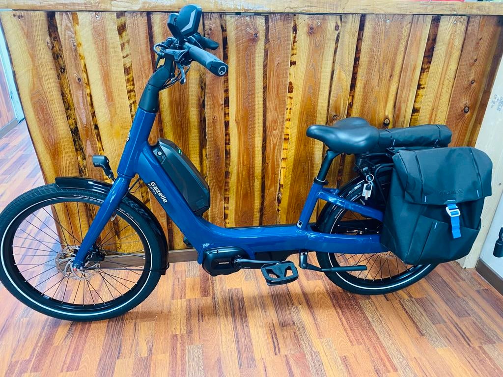 Gazelle Easyflow Shimano Middenmotor.L46.Totaal.572 Km., Ophalen, Versnellingen, Zo goed als nieuw, Minder dan 47 cm