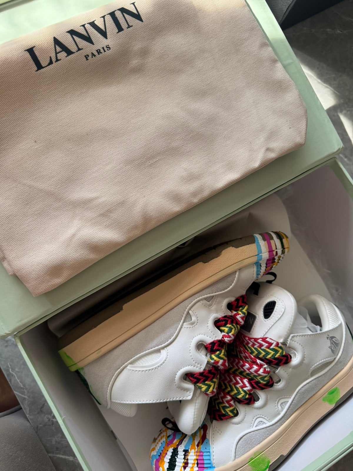 Lanvin sneakers nieuw, Wit, Nieuw, Ophalen of Verzenden, Sneakers of Gympen