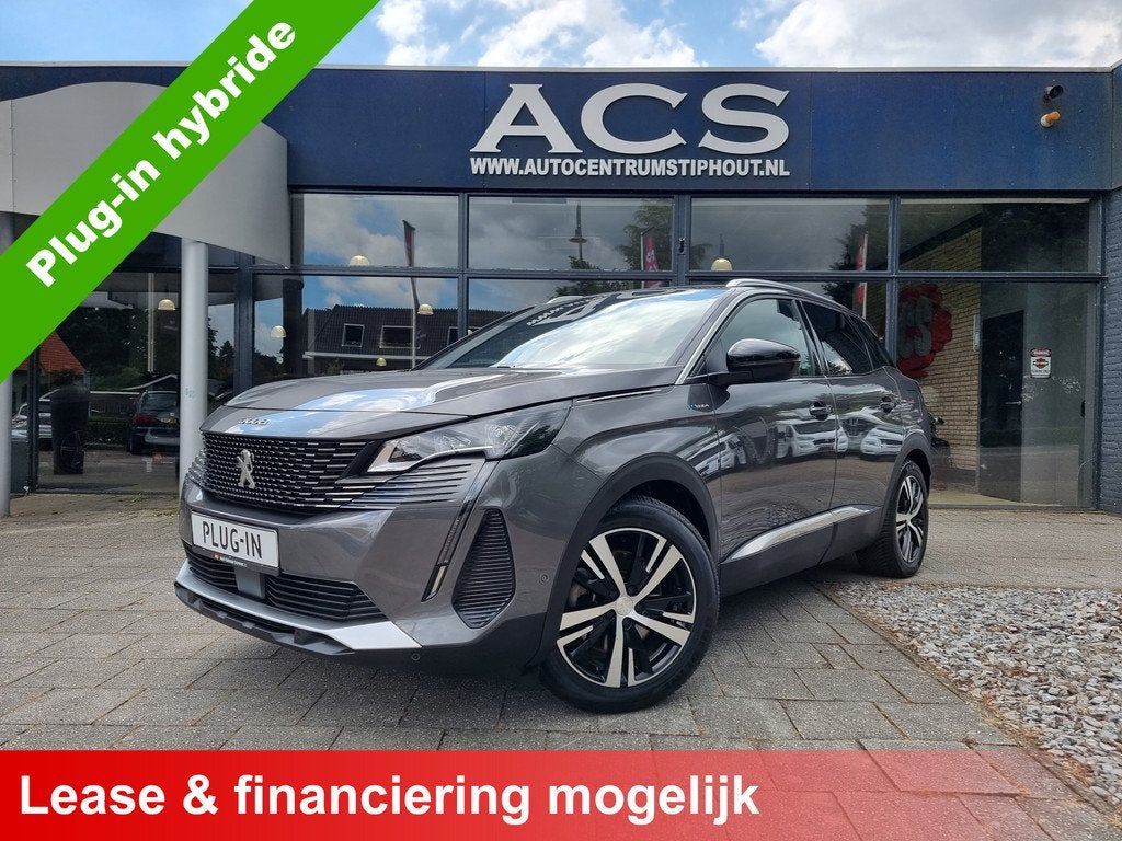 Peugeot 3008 1.6 HYbrid4 300 Blue Lease GT | PHEV | 88dkm |, Automaat, 4 cilinders, Leder en Stof, Bedrijf