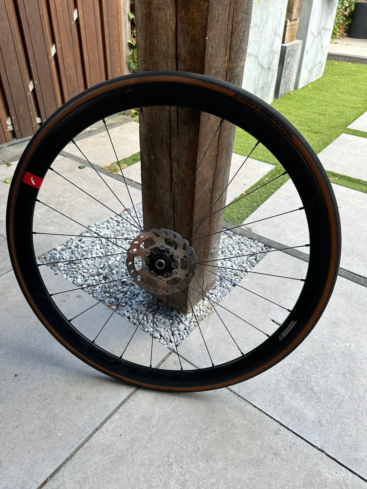 Fullcrum racefiets wielset voor steekas incl schijfremmen, Fietsen en Brommers, Gebruikt, Aluminium, Racefiets, Ophalen