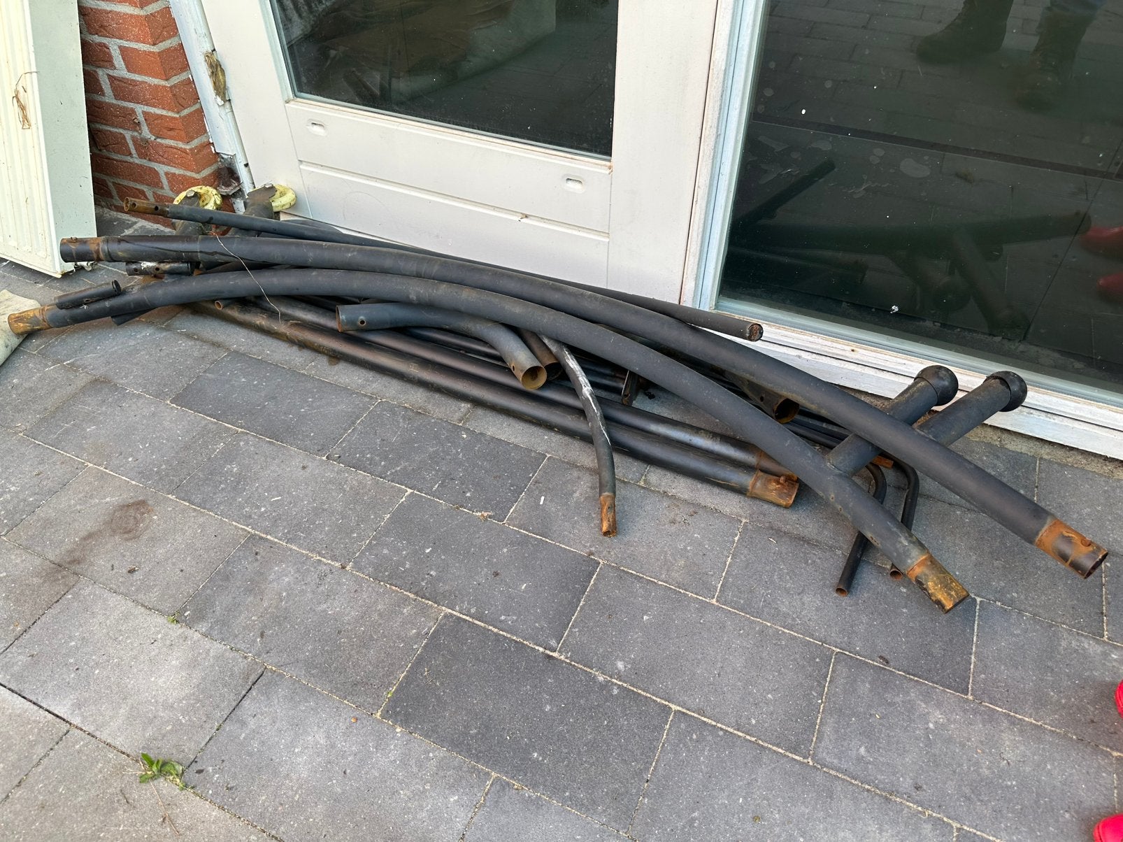 Gratis - (Inmiddels gedemonteerd) kapot ligbed, Ophalen, Gebruikt