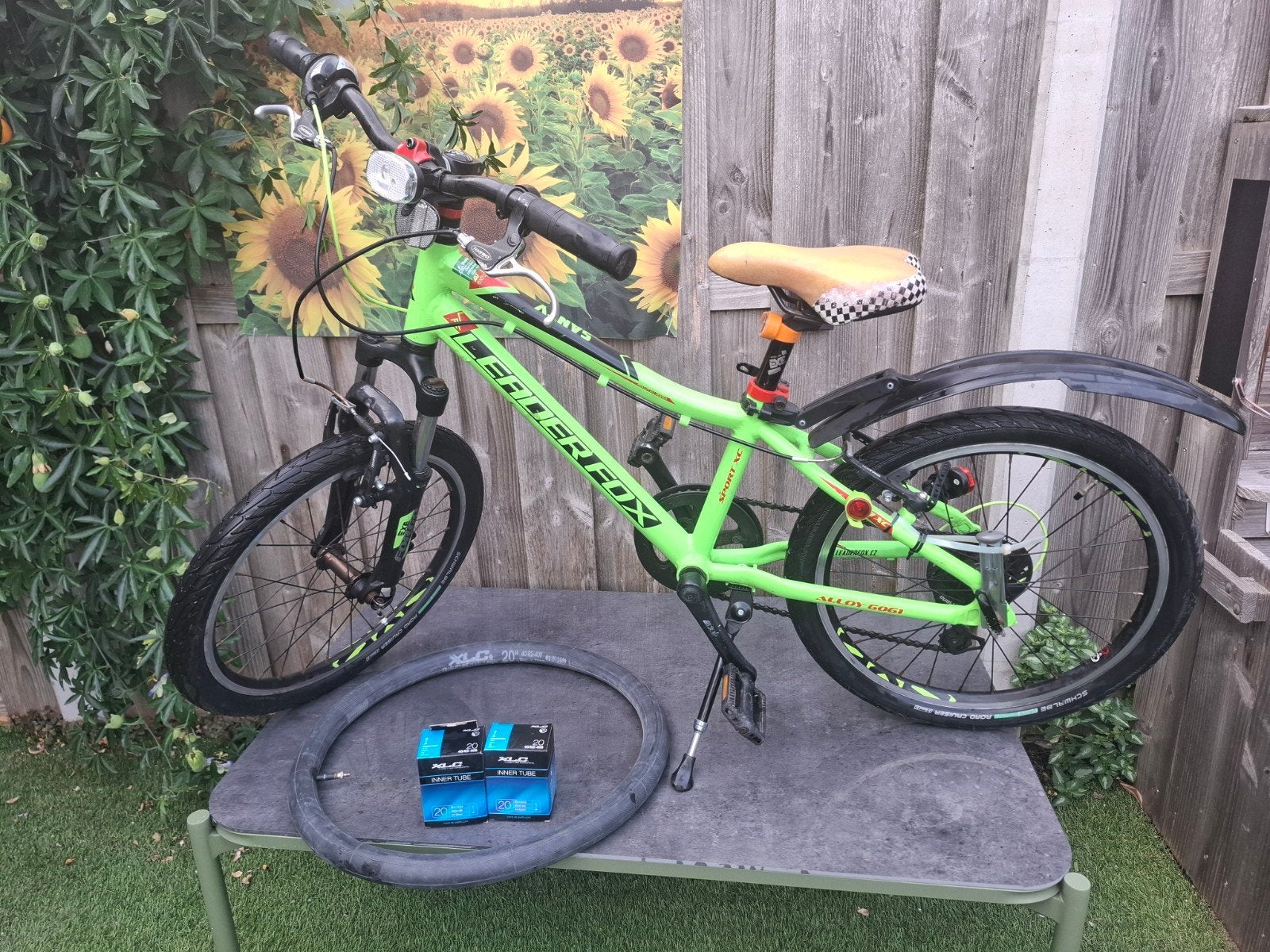 Fiets 20 inch Leaderfox, Ophalen, Gebruikt, Staal, 20 tot 24 inch