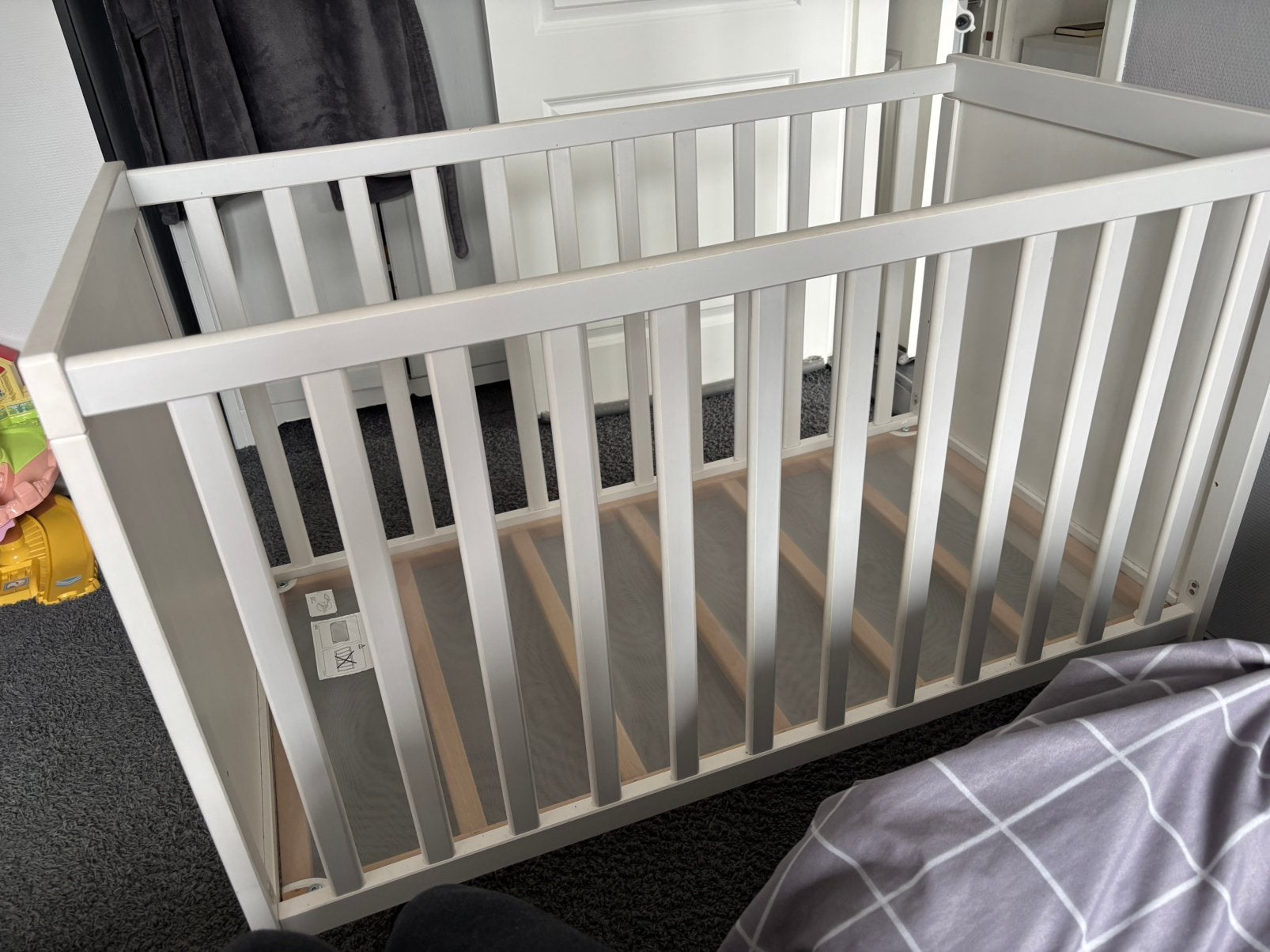 Sundvik babybedje, Ophalen, Gebruikt, Ledikant