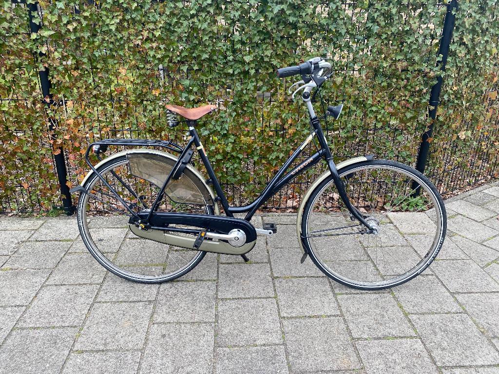 Damesfiets, Fietsen en Brommers, Fietsen | Dames | Damesfietsen, Gebruikt, Versnellingen, 50 tot 53 cm, Ophalen
