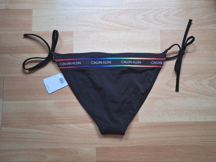 Calvin Klein Swimwear Pride black bikini bottom M 38 new!, Kleding | Dames, Zwart, Nieuw, Ophalen of Verzenden, Bikini