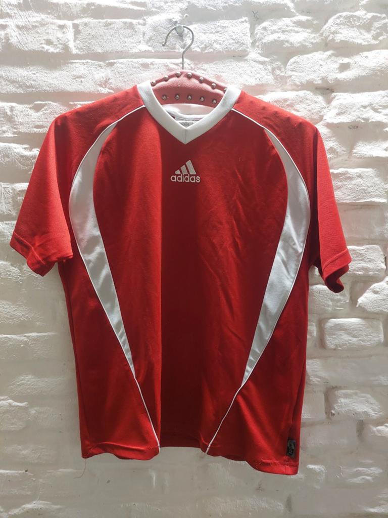 Adidas T-shirt rood - Maat XS, Verzenden, Zo goed als nieuw, Adidas, Maat 46 (S) of kleiner