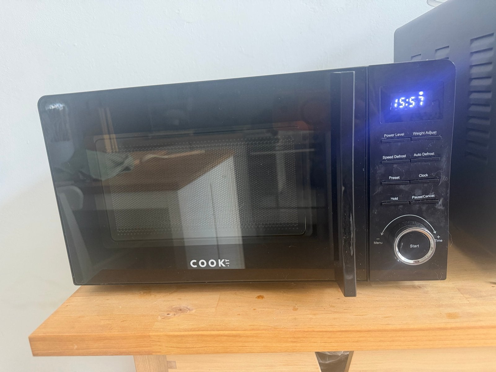 Cook magnetron, zo goed als nieuw, Witgoed en Apparatuur, Ophalen, Magnetron, Zo goed als nieuw, 45 tot 60 cm