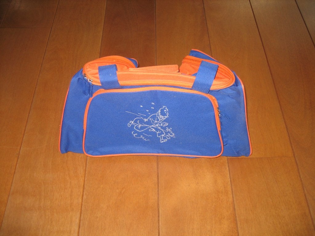 Kuifje tas, Verzamelen, Ophalen of Verzenden, Kuifje, Zo goed als nieuw, Gebruiksvoorwerp