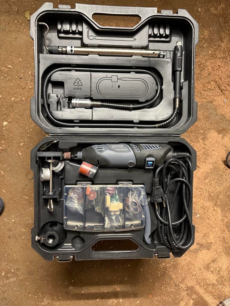 Gamma Multitool met uitgebreide accessoireset, Ophalen, Gebruikt