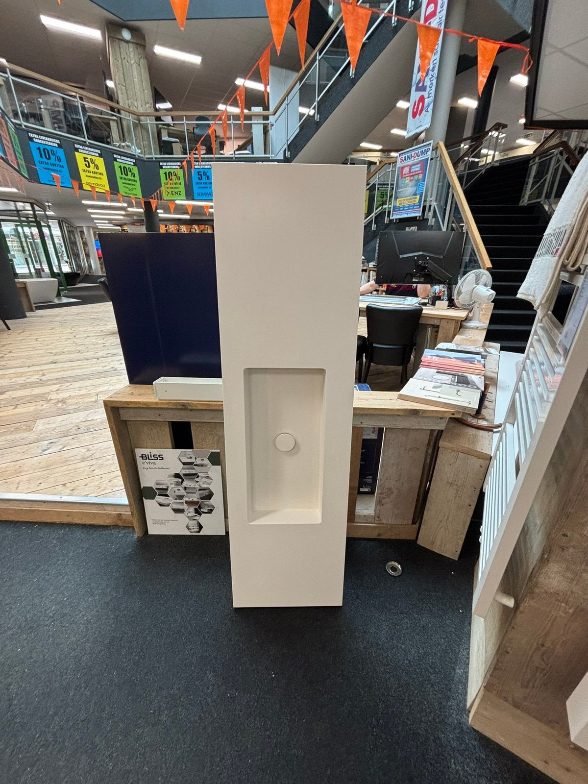 Solid Surface wasbak, Ophalen, Nieuw, Wastafel