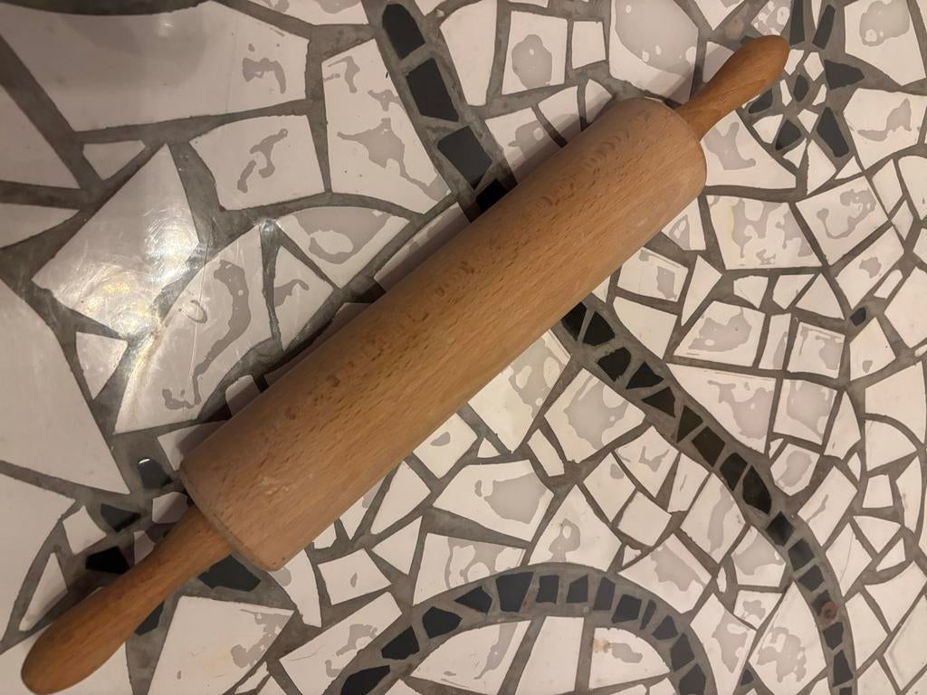 Houten Deegroller - Zo goed als nieuw, Ophalen of Verzenden, Zo goed als nieuw
