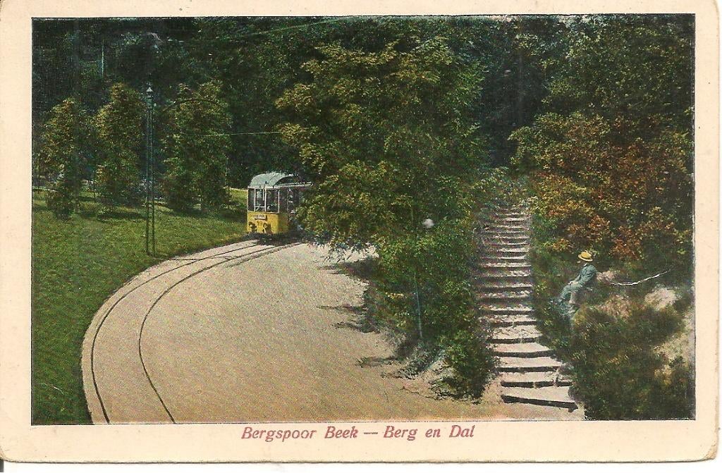 Bergspoor Beek Berg en Dal., Ophalen of Verzenden, 1920 tot 1940, Ongelopen, Gelderland