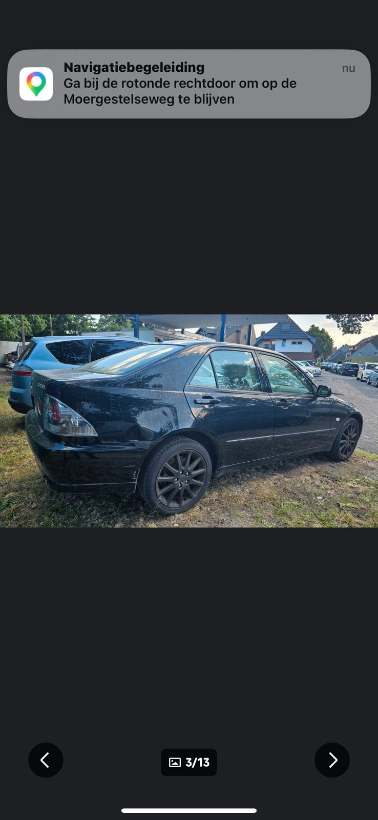 Lexus IS200 zwart handgeschakeld xenon facelift schermpje, Ophalen