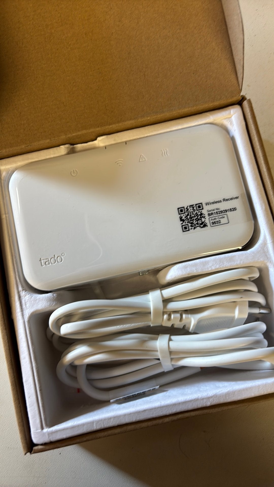 Tado Wireless Receiver, Ophalen of Verzenden, Slimme thermostaat, Nieuw