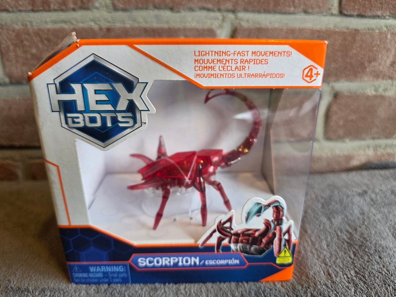 HEXBUG Scorpion - Rood robotisch speelgoed, Ophalen of Verzenden, Nieuw, Jongen of Meisje