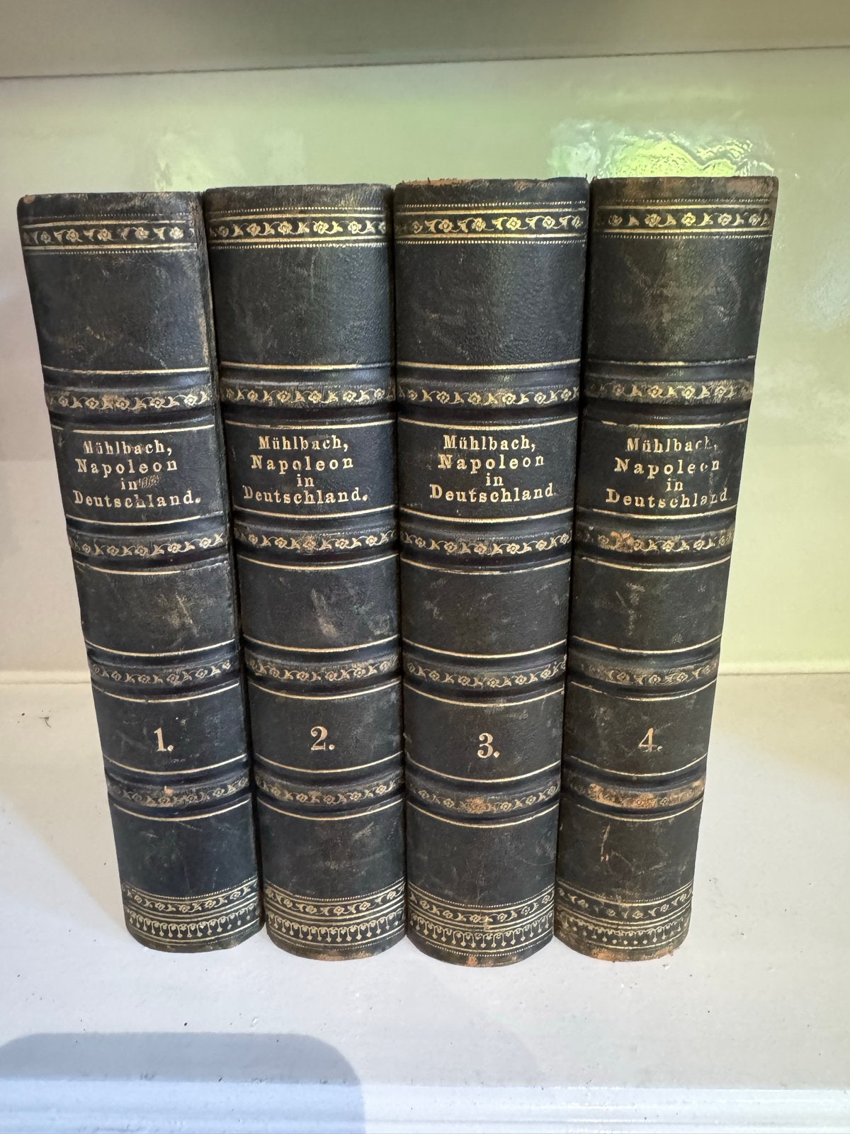 Mühlbach: Napoleon in Deutschland (1863) - 4 delen, Ophalen
