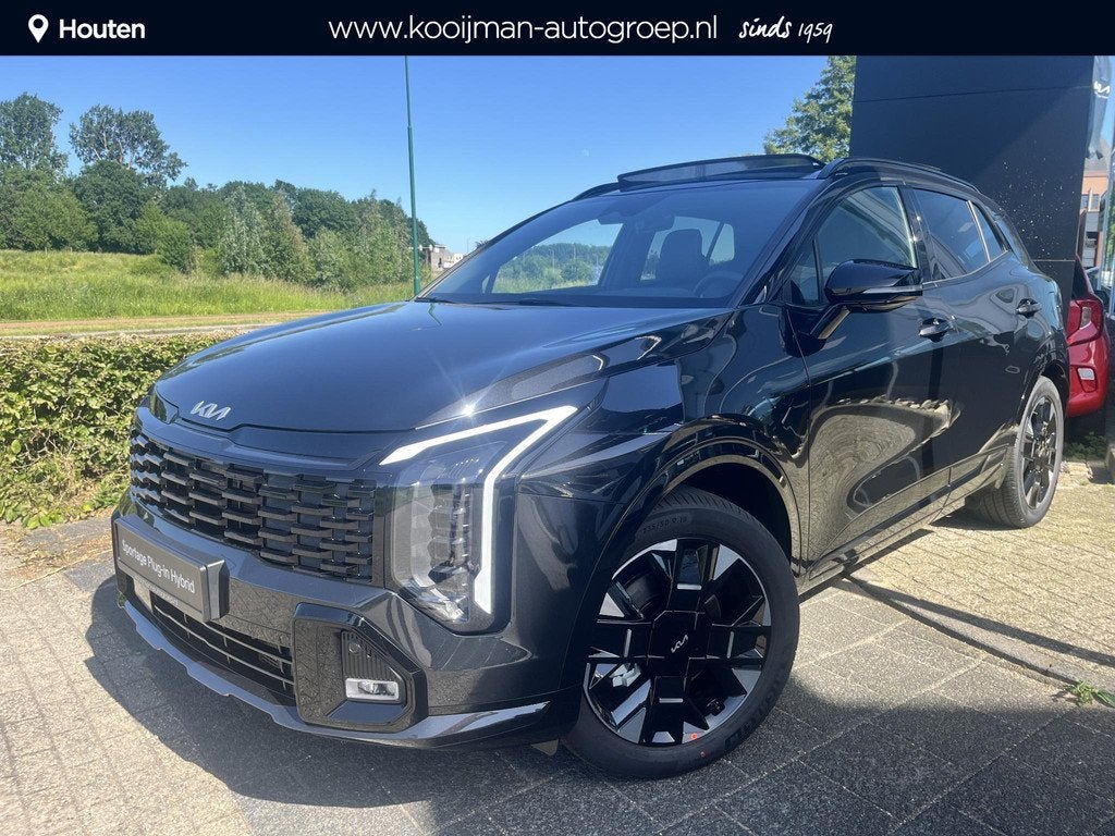Kia Sportage 1.6 T-GDi Plug-in Hybrid GT-Line , Direct Lever, 14 kWh, Gebruikt, 4 cilinders, Zwart
