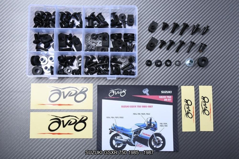 Kuip bouten set voor SUZUKI GSXR 750 1985 - 1987, Ophalen of Verzenden, Nieuw