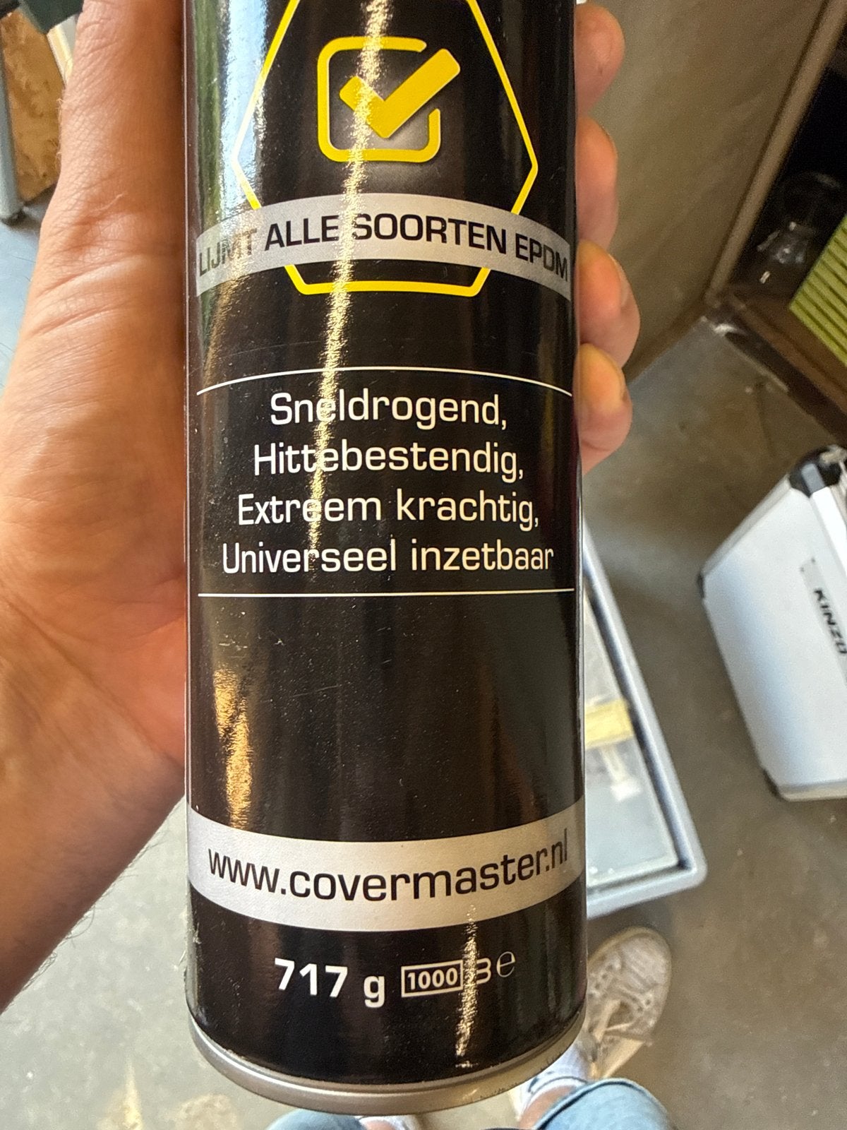 Covermaster Contactlijm Spuitbus - EPDM Lijm, Doe-het-zelf en Verbouw, Ophalen, Nieuw