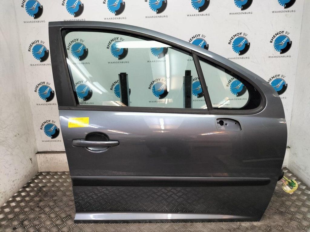 PEUGEOT 207 PORTIER RV 2008, Gebruikt, Deur, Ophalen of Verzenden, Stiba lid