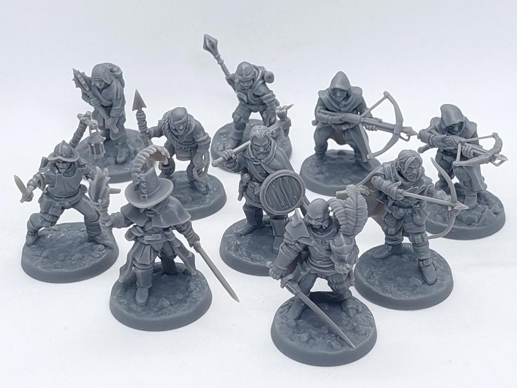 skirmish wargame mercenary warband, Ophalen of Verzenden, Nieuw, Warhammer, Figuurtje(s)