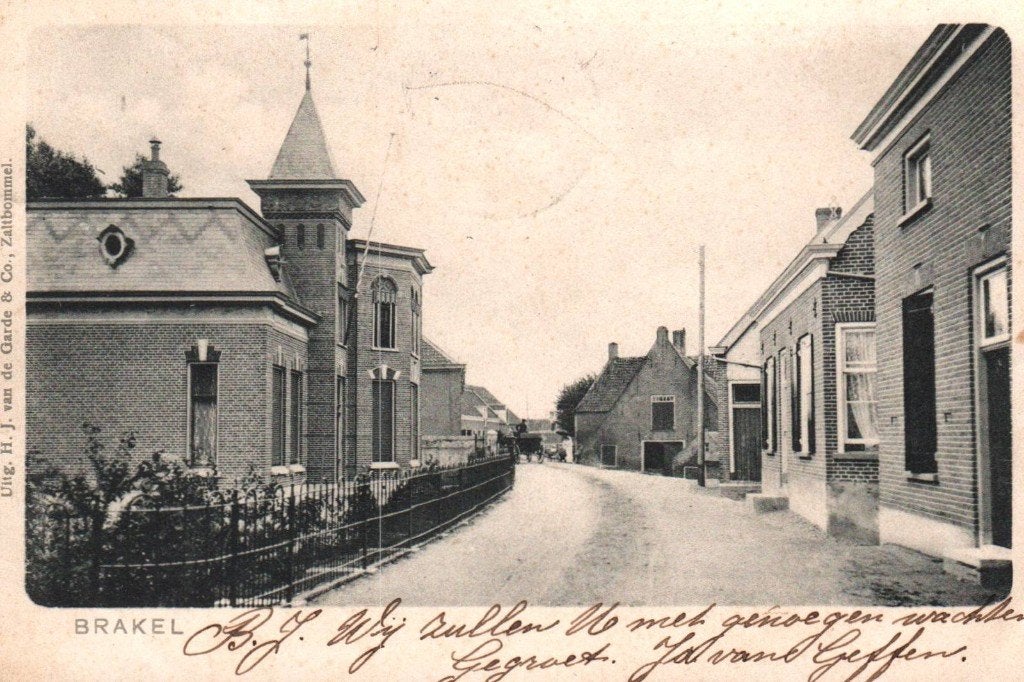 Ansichtkaart  Brakel, Ophalen of Verzenden, Gelderland