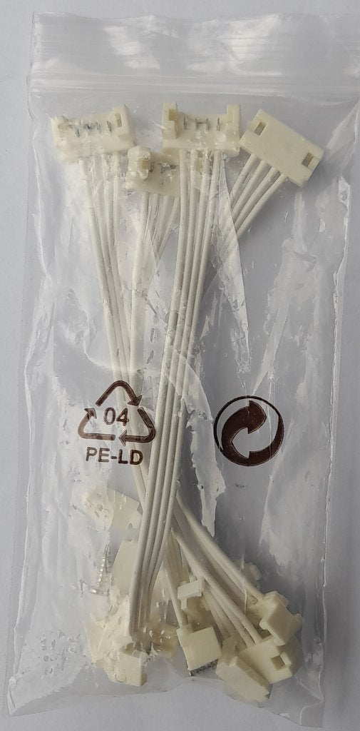 4 Pin JST XH Verlengkabel Kabel 4 polig 2,54mm 12cm, Ophalen of Verzenden, Nieuw, Overige merken, Kabel of Snoer