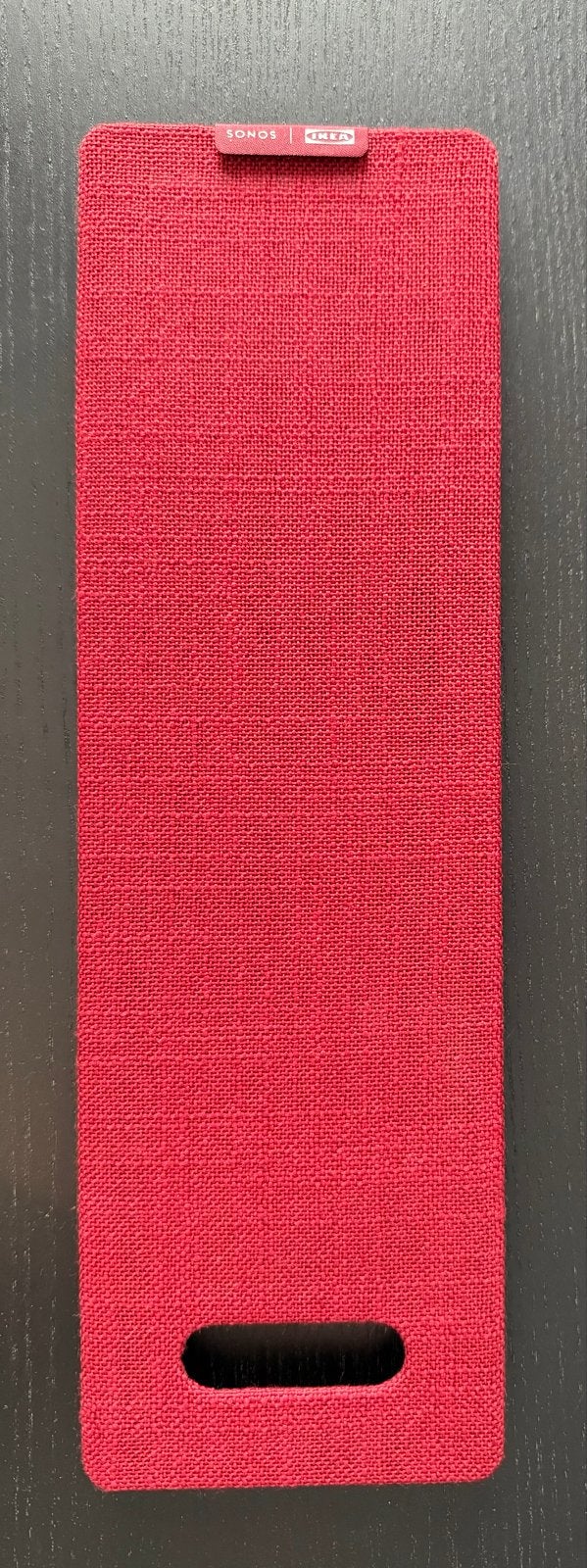 1x IKEA SYMFONISK boekenplank speaker front rood, Audio, Tv en Foto, Luidsprekers, Overige typen, Ophalen of Verzenden, Zo goed als nieuw