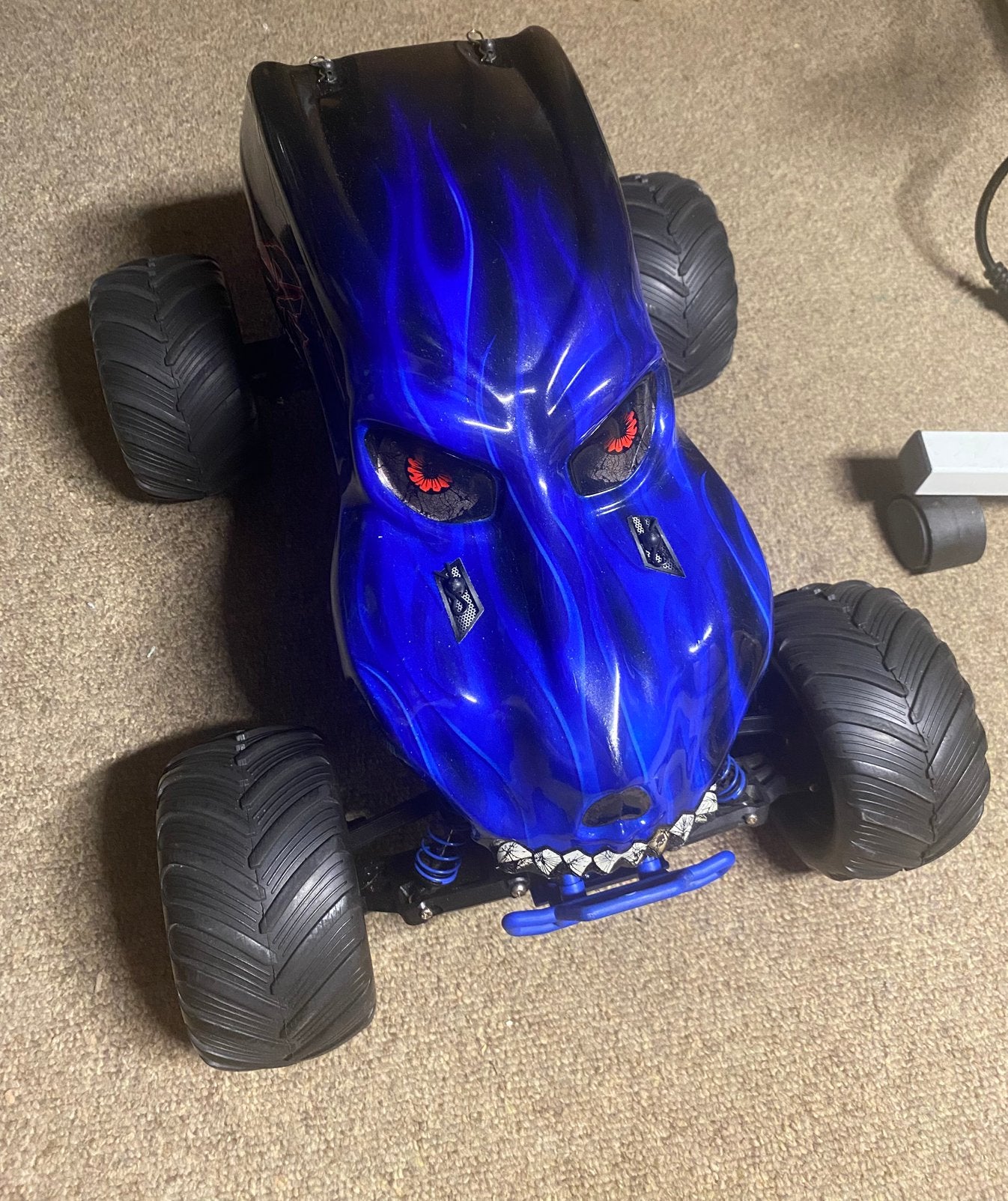 Traxxas Skully zeldzaam verzamelitem!!, Hobby en Vrije tijd, Elektro, Auto offroad, Ophalen of Verzenden, Zo goed als nieuw