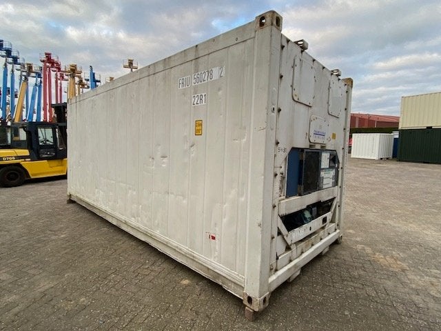 reefer koel container, Ophalen