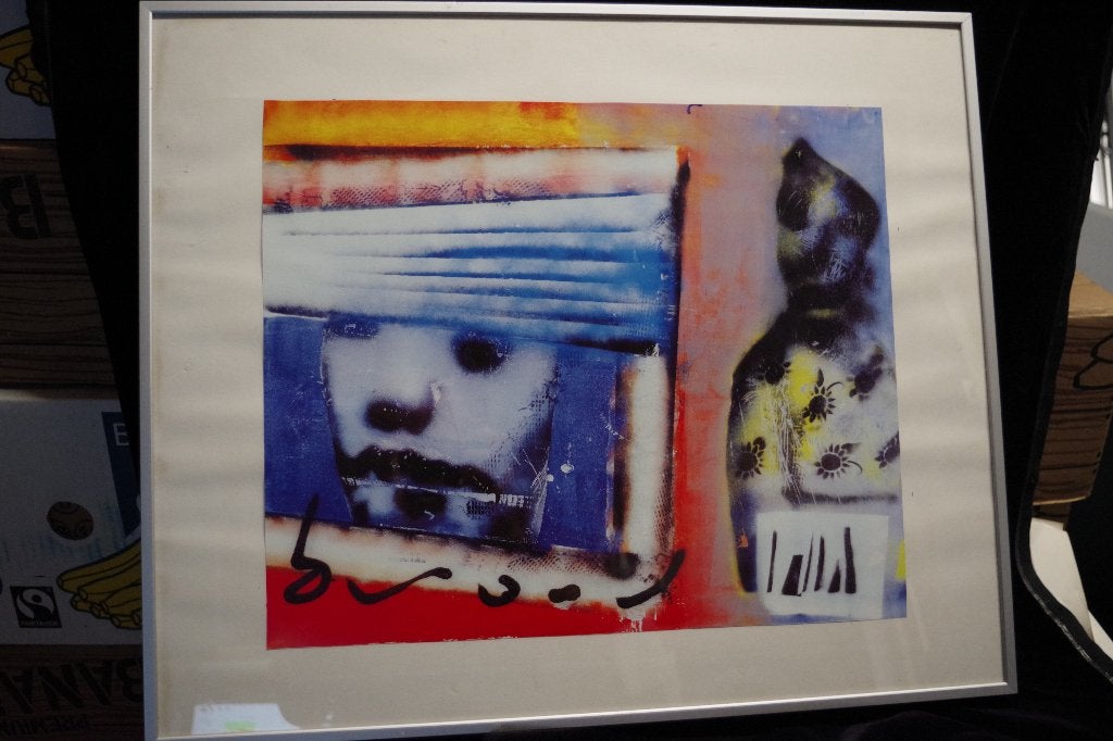 Offsetdruk Herman Brood, Antiek en Kunst, Kunst | Litho's en Zeefdrukken, Ingelijst, Ophalen of Verzenden, Overige onderwerpen