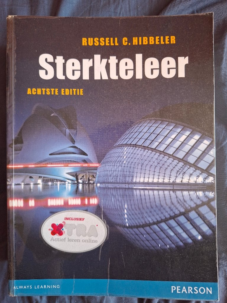 Sterkteleer 8e editie, Boeken, Ophalen of Verzenden, Beta, Zo goed als nieuw, HBO