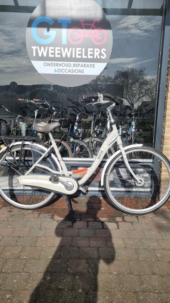 Te koop Montego moederfiets, Fietsen en Brommers, Fietsen | Dames | Damesfietsen, Versnellingen, Zo goed als nieuw, 50 tot 53 cm